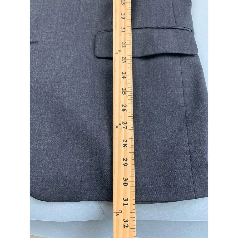 Brooks Brothers Mens Blazer 43 Black Wedding Wool Madison‎ 1818 Togna Italy USA